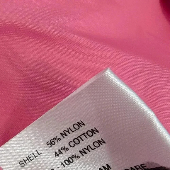 Bromley Sport Pink Double Breasted Trench Coat, Size M - Picture 8 of 8
